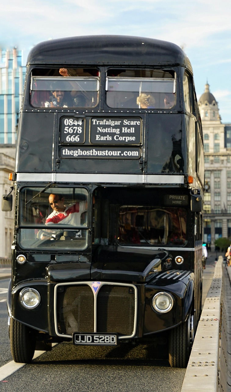 london, bus, black, routemaster